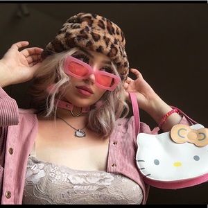 NWT Y2K💕Cheetah Print Bucket Hat🐆